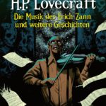 Auf dem Cover zum Lovecraft Sammelband ist der Geiger Erich Zann zu sehen, dessen Gesicht einem Totenschädel gleicht. Er wird beim Geigenspielen gezeigt, mit dem Blick nach oben gerichtet. Um Ihn herum fliegen Notenzettel und hinter ihm ist ein mysteriöses Fenster.