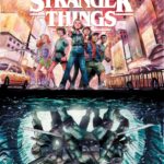 Auf dem Cover zum Crossover von Stranger Things und Teenage Mutant Ninja Turtles sind beide Franchises jedenfalls in der gegengesetzten Bildhälfte zu sehen. Die turtles sind dabei auf den Kopf gestellt. Also thematisch passend zu Stranger Things Upside Down.