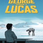 Auf dem Cover zur zweiten Comic über die das Making of zu Das Imperium schlägt zurück, ist George Lucas zu sehen der auf eine Eislandschaft blickt. In der Landschaft ist ein AT-AT zu sehen.